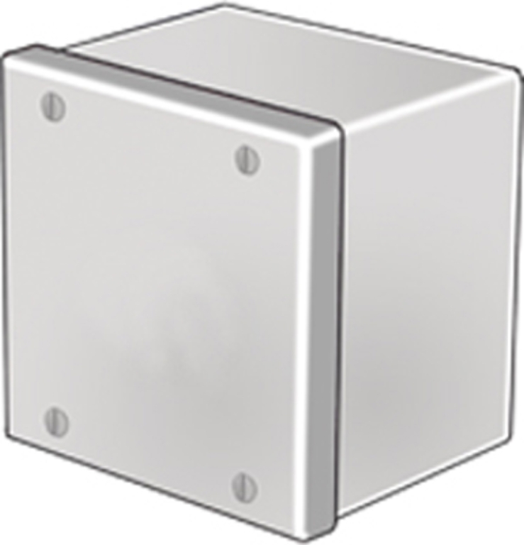 Electrix IP66 S/Steel 100x100x85mm Flat Roof Terminal and Control Enclosure