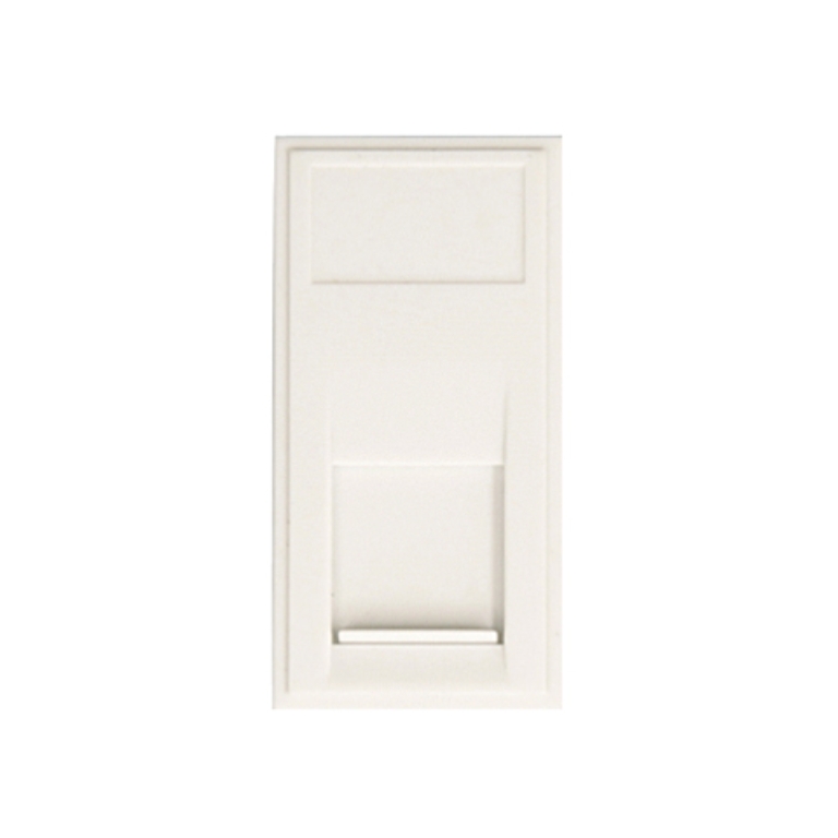 Thrion RJ45 Cat5/6 Euro Module White