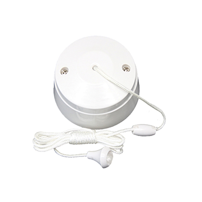 Thrion 10A 2 Way Ceiling Pull Switch White