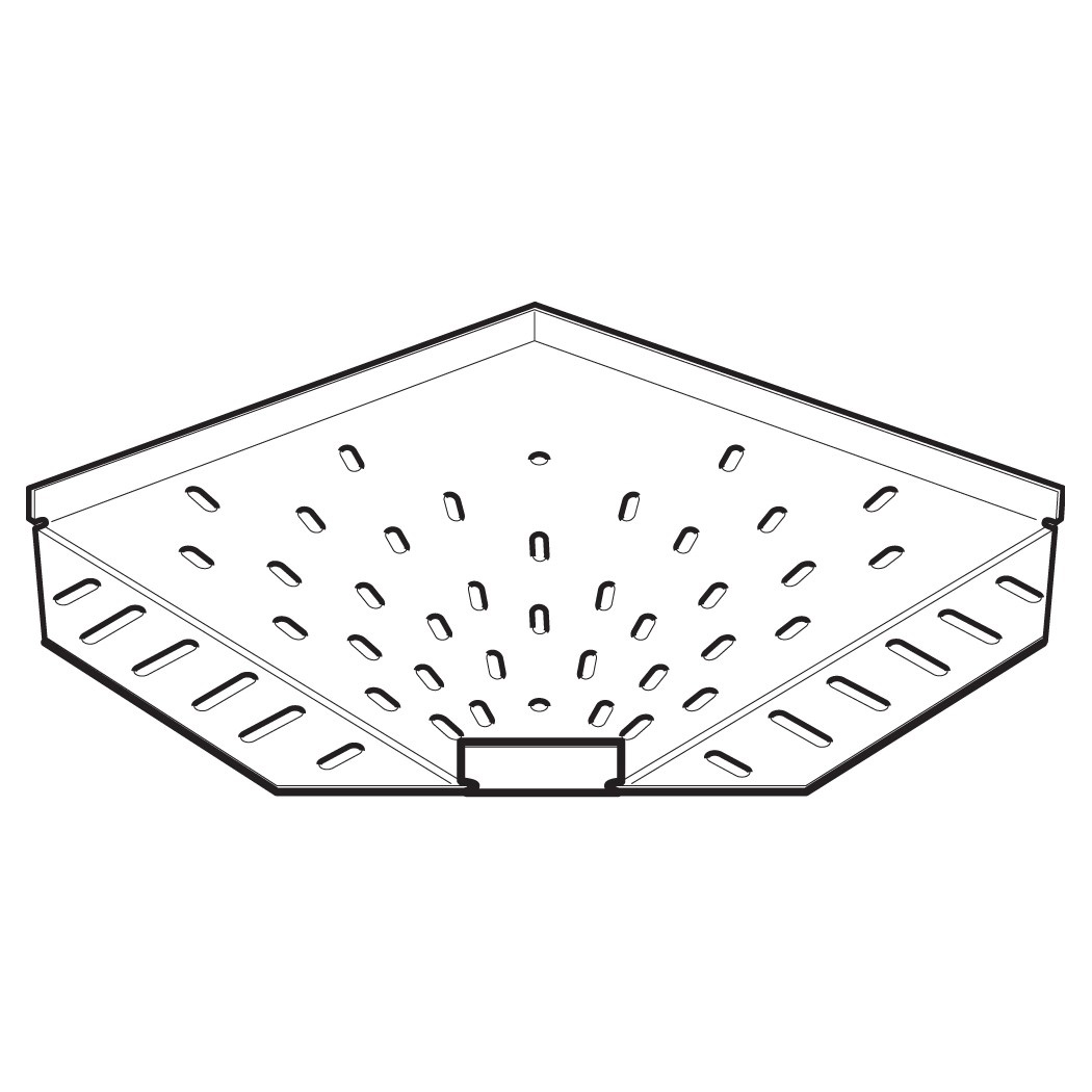 Legrand 450mm Universal Fishplates -  Pre Galvanised