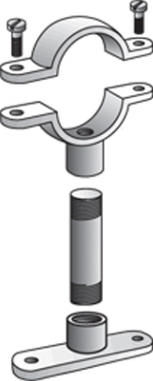 Electrix 25mm S/Steel Munson Ring Kit with 50mm Clearance