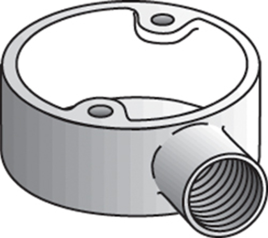 Electrix 20mm S/Steel Conduit Terminal Box with Lid