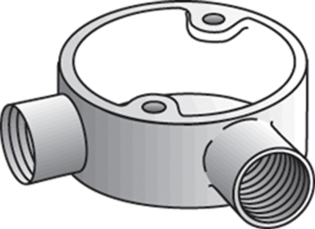 Electrix 20mm S/Steel Conduit Angle Box with Lid