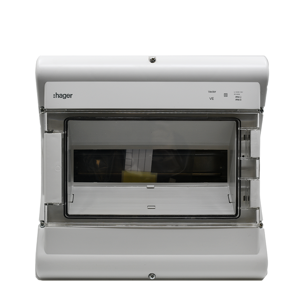 Hager Vector II 12Mod IP55 Surface Mounted Enclosure