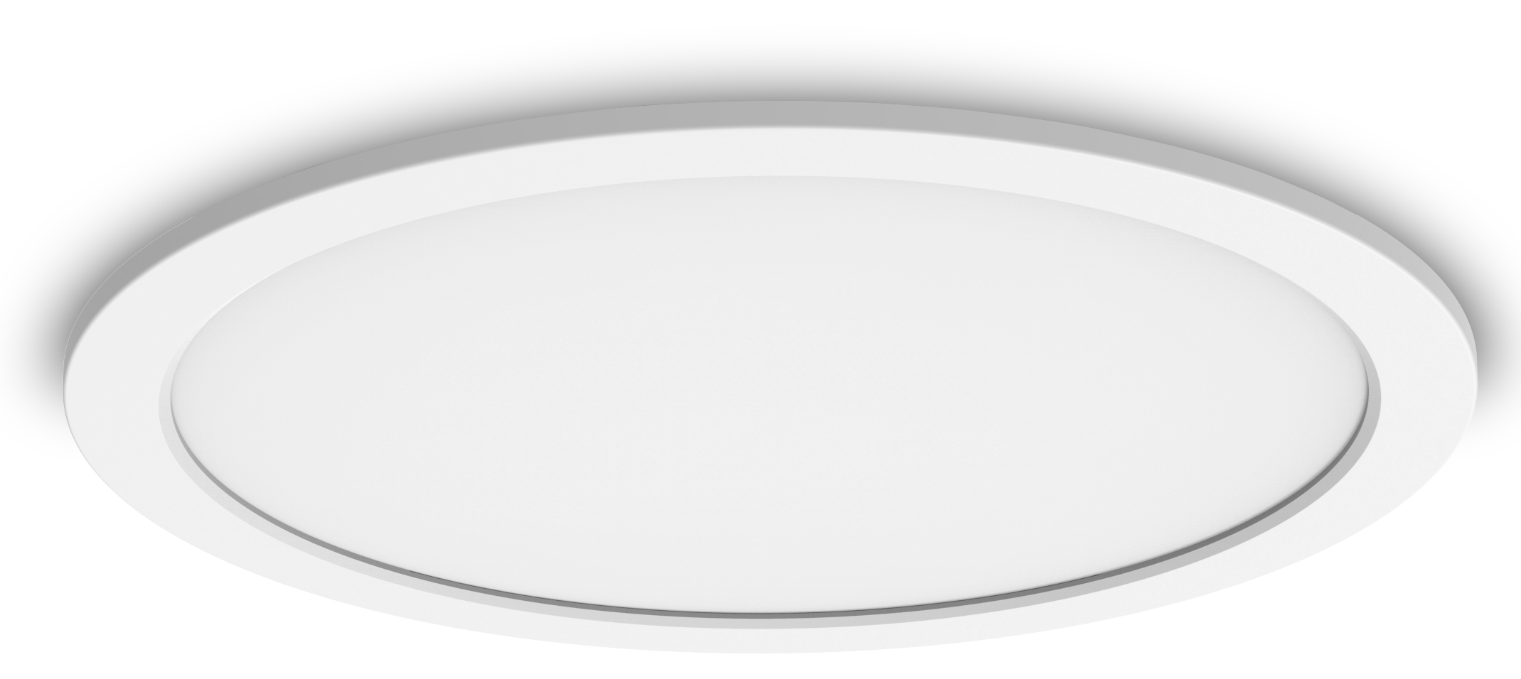 Kosnic Vida 1200lm 12W 166mm 3CCT LED Circular Panel White IP20 3000/4000/6500K
