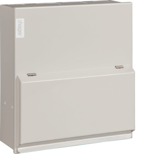 Hager 6 Way AM3 100A Main Switch Metal Consumer Unit