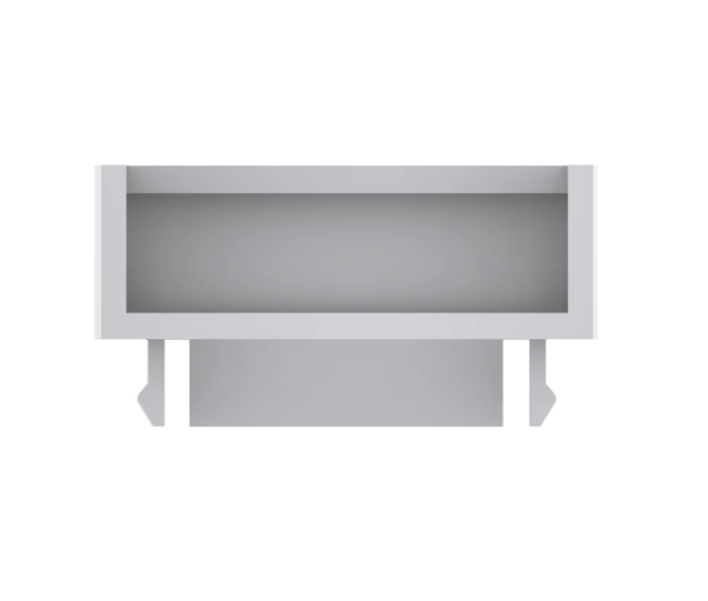 Thrion Size 2 Mini Trunking Adaptor for PVC Boxes