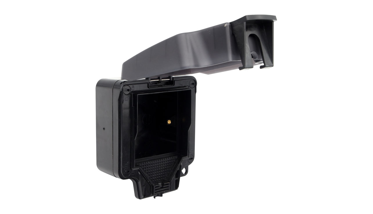 Deta Vimark WeatherPro 1 Gang IP66 Enclosure Black