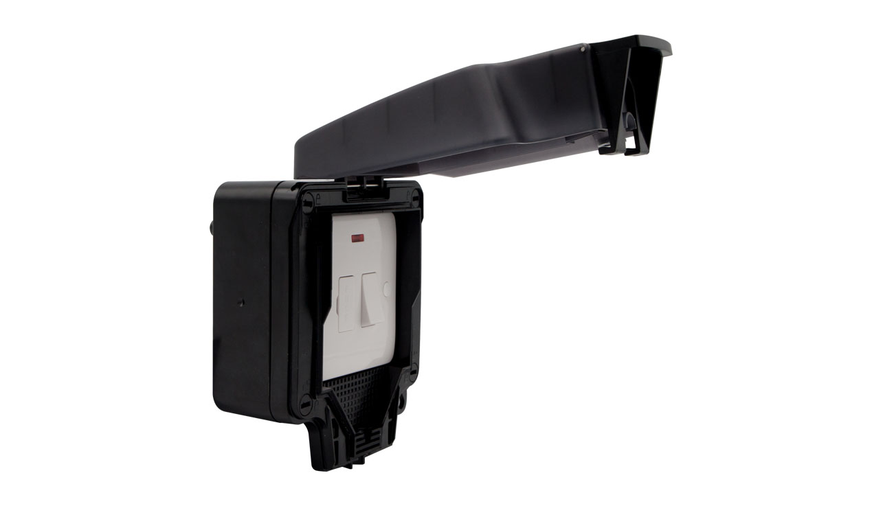 Deta Vimark WeatherPro 13A IP66 Switched Fused Spur with Neon 