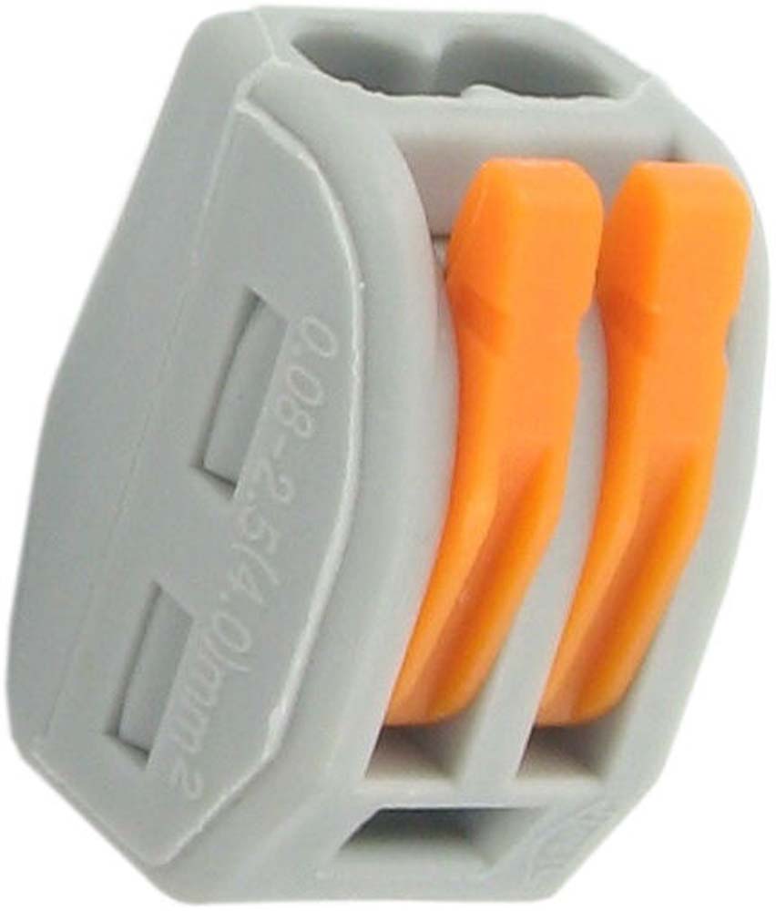 Deligo 2 Pole Lever Connectors (Pack of 50)