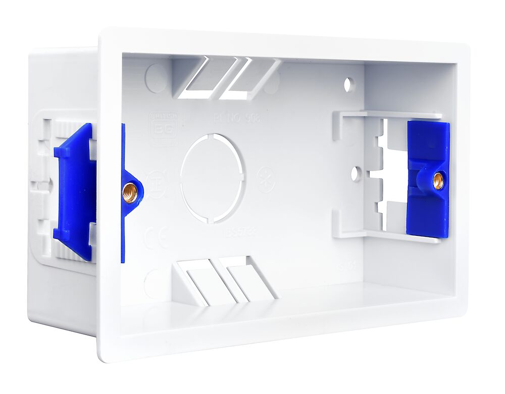 Click Essentials 2 Gang 35mm Deep Dry Lining Box
