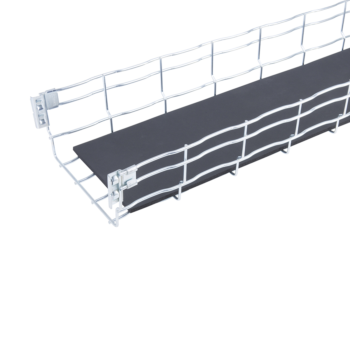 Marshall Tufflex 200mm Cablelay Basket Matting Class 0 Black (30m Length)