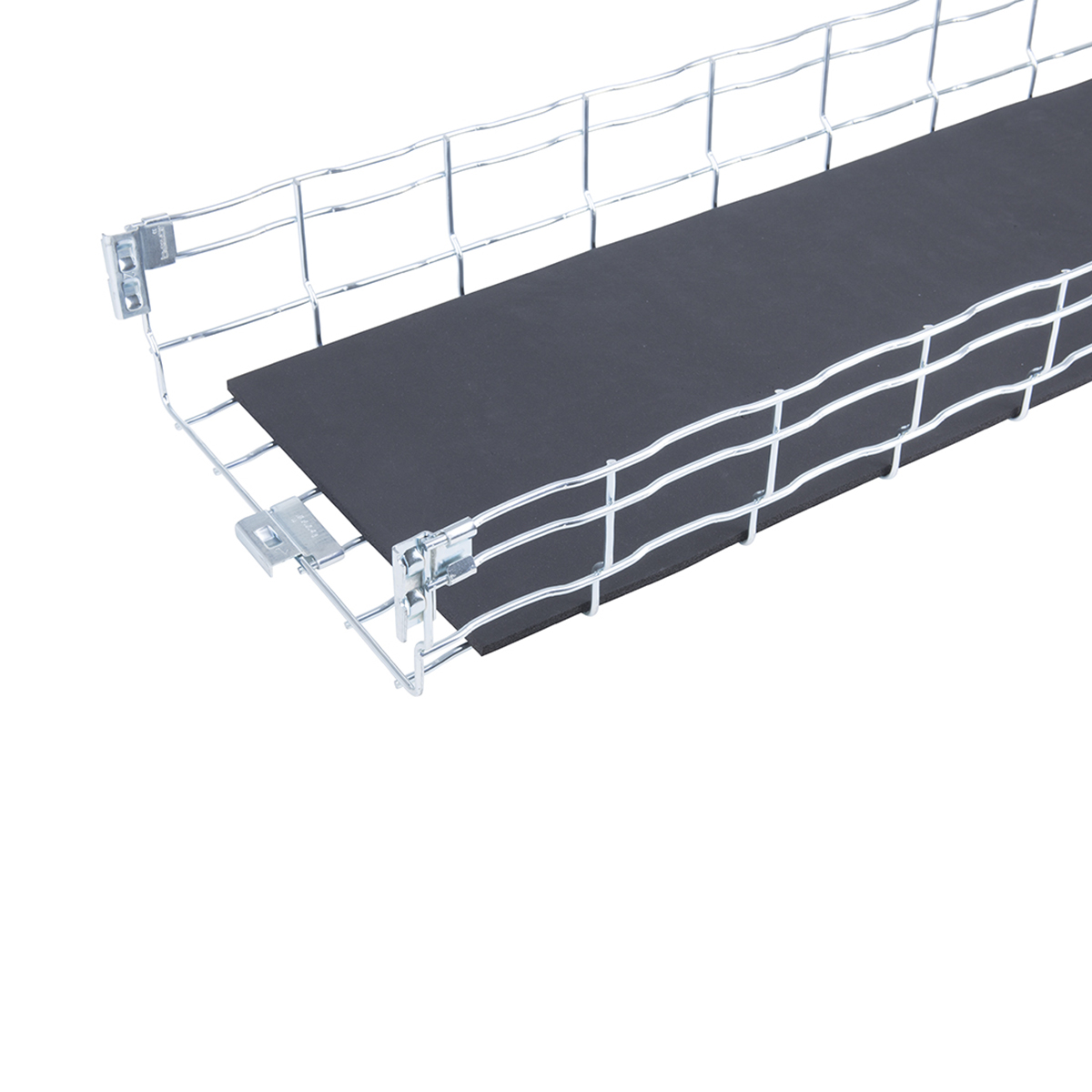 Marshall Tufflex 300mm Cablelay Basket Matting Class 0 Black (30m Length)