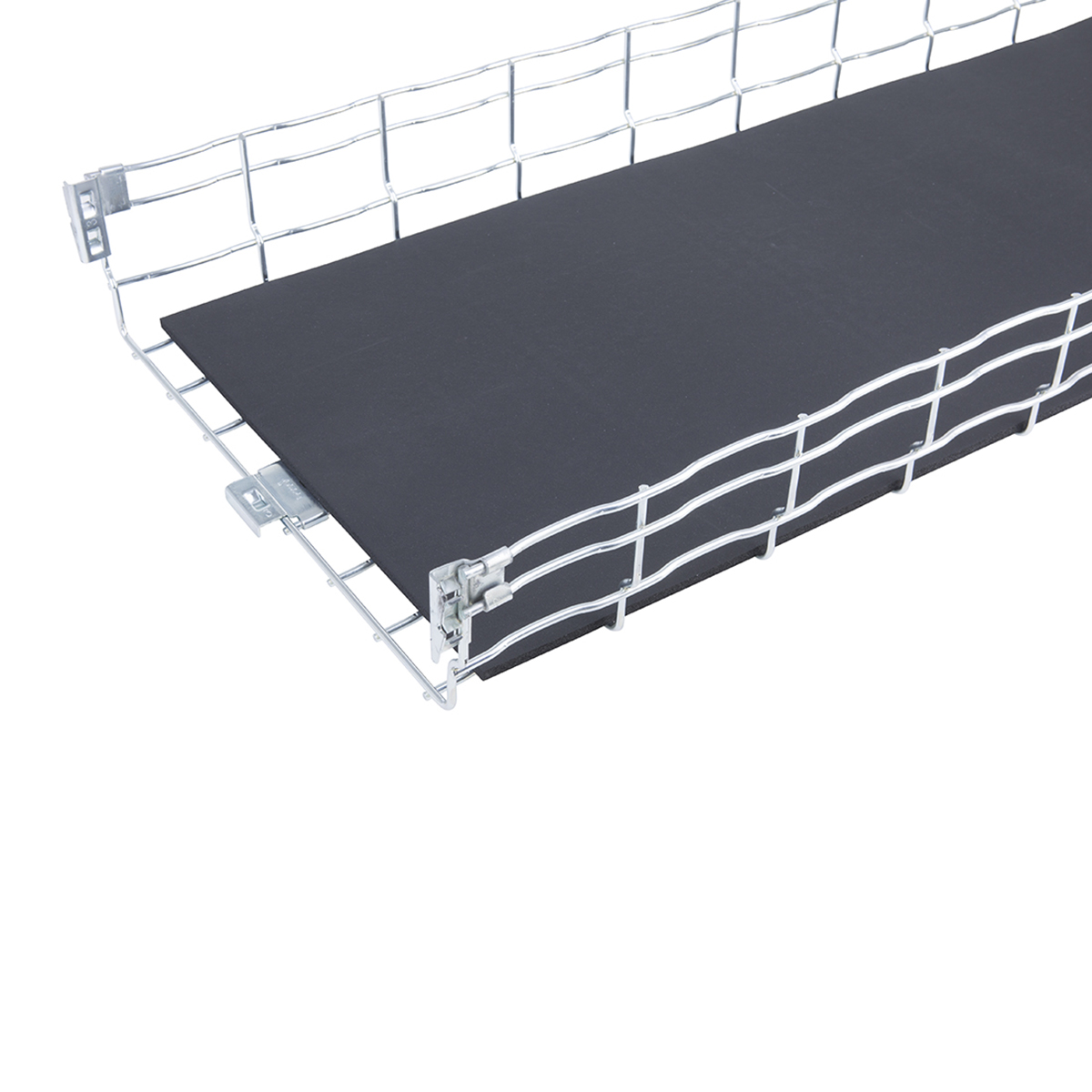 Marshall Tufflex 400mm Cablelay Basket Matting Class 0 Black (30m Length)