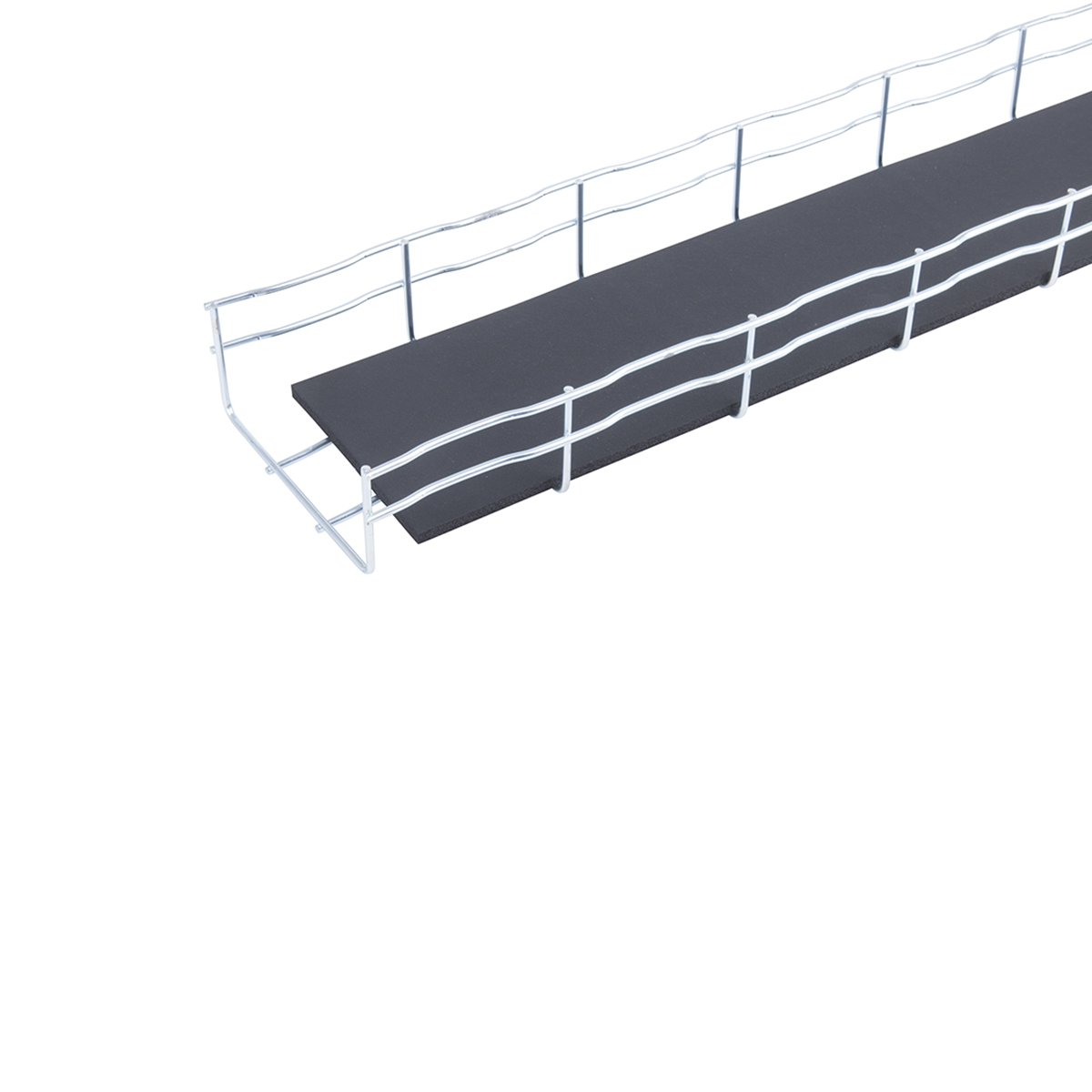 Marshall Tufflex 60mm Cablelay Basket Matting Class 0 Black (30m Length)