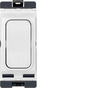 Hager Sollysta 20A DP 1 Way Switch Module White