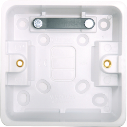 Hager Sollysta 1 Gang 46mm Deep Pattress Box