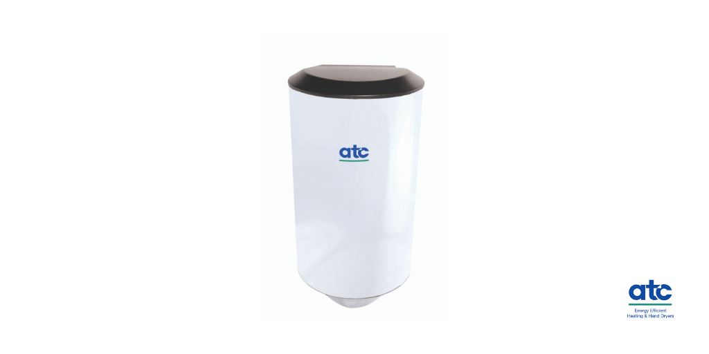 ATC Cub 1.15KW Auto Hand Dryer White