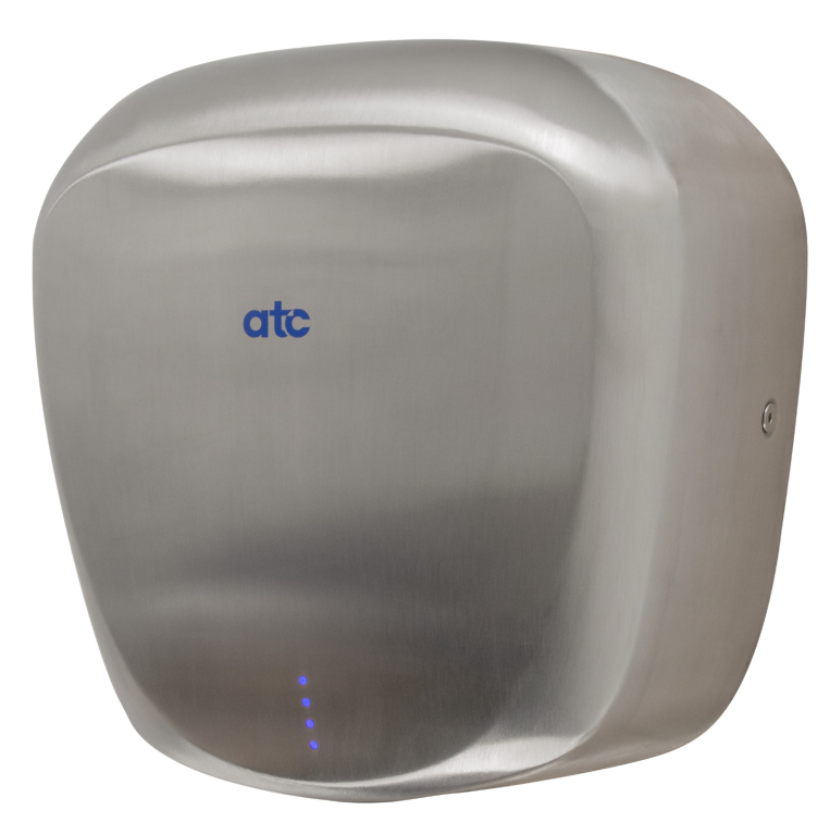 ATC Tiger Eco 650/1400W High Speed Hand Dryer Stainless Steel