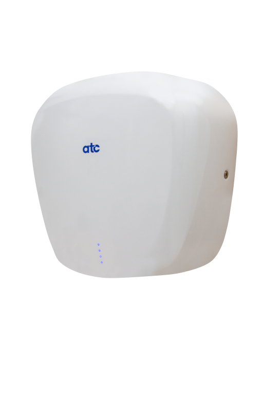 ATC Tiger Eco 650/1400W High Speed Hand Dryer White