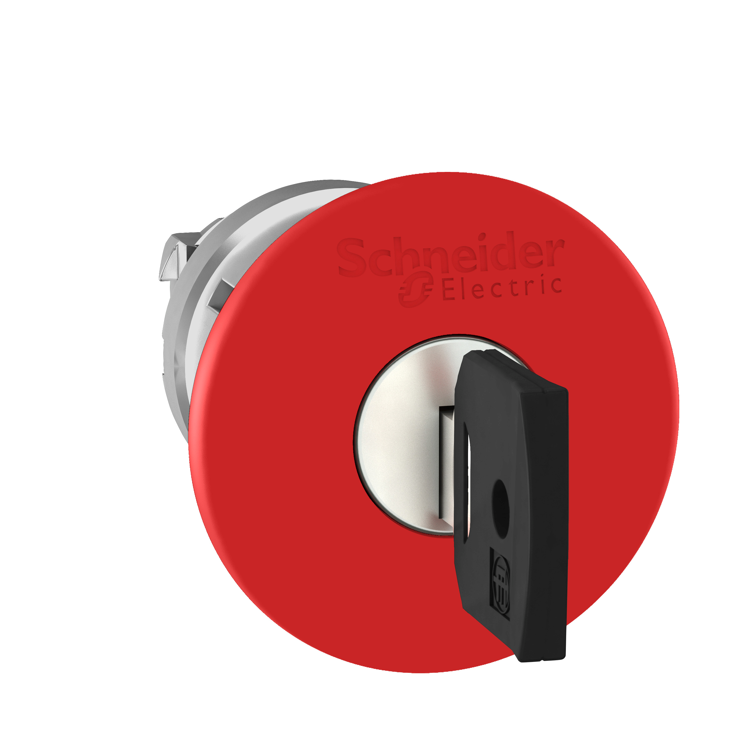 Schneider Harmony XB4 40mm Latching Key Release Emergency Stop Pushbutton Head