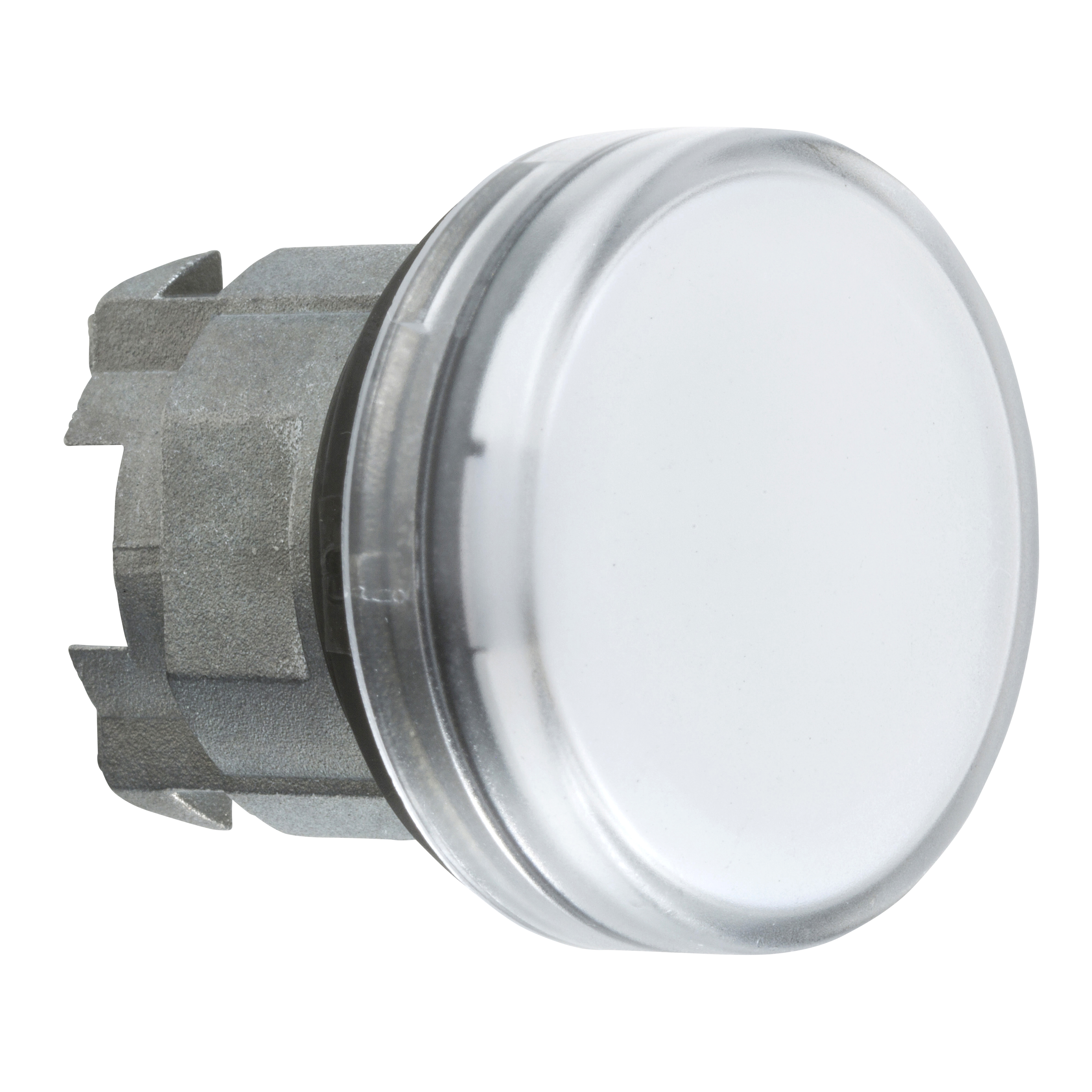 Schneider Harmony XB4 22mm Pilot Light Head Plain White Lens For Integral LED