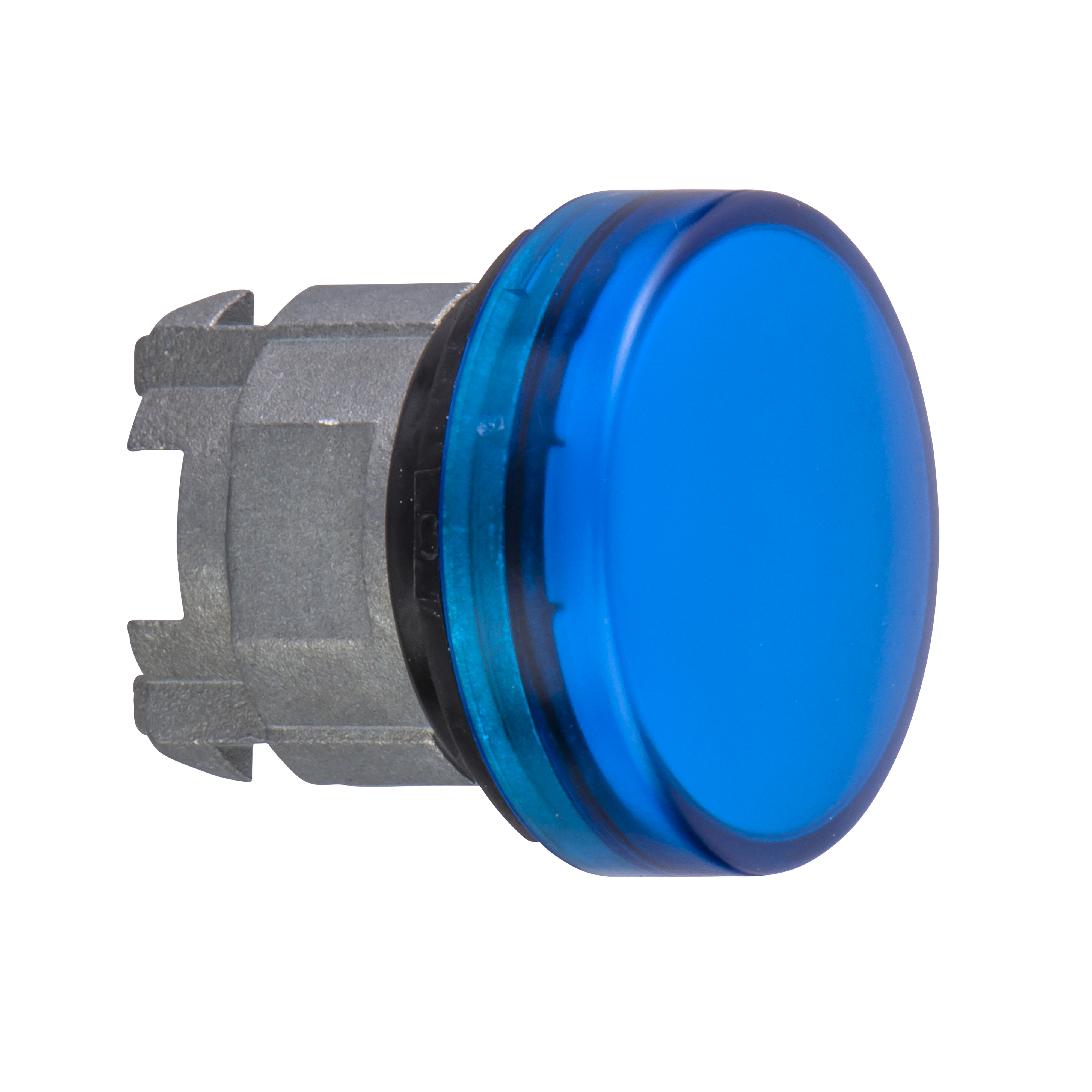 Schneider Harmony XB4 22mm Pilot Light Head Plain Blue Lens For Integral LED