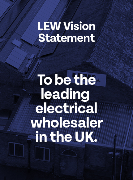 To be the leading electrical wholesaler in the UK